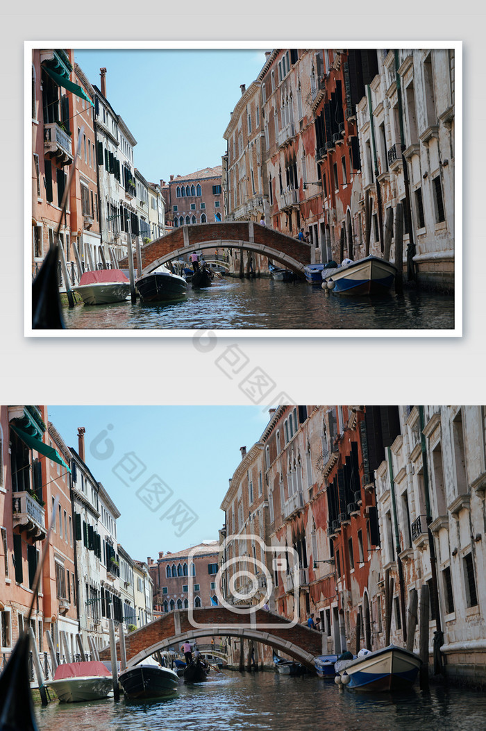 欧洲意大利水城威尼斯街景摄影图片图片
