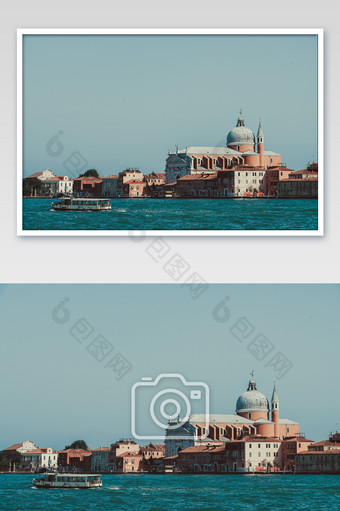 欧洲意大利水城威尼斯标志性建筑摄影图片