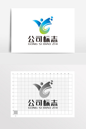 教育人力资源幼儿园学校LOGO标志VI