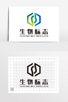 生物科技标志 LOGO标志VI