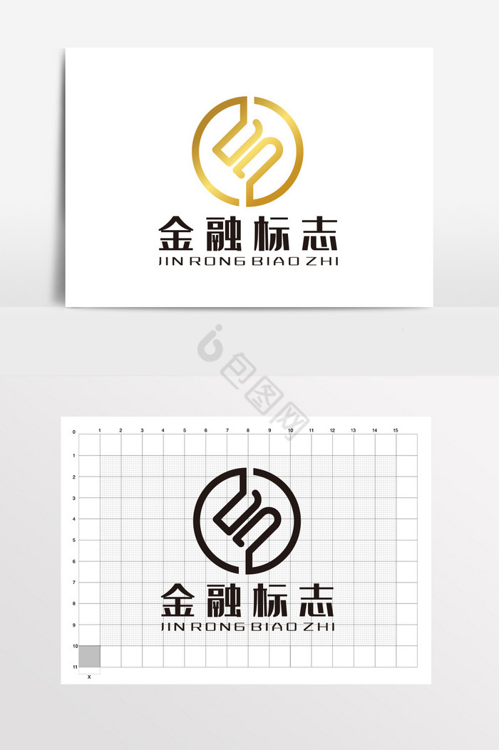 金融标志LOGO标志VI图片