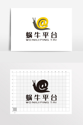 蜗牛平台 LOGO标志VI