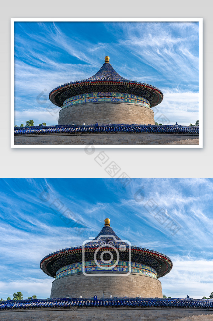 北京天坛古建筑风光图片图片
