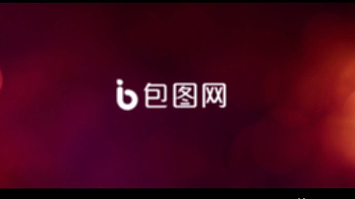 酷炫玻璃反光logo