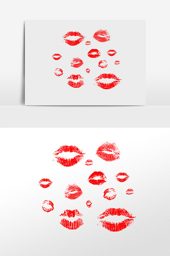 唇印图片素材