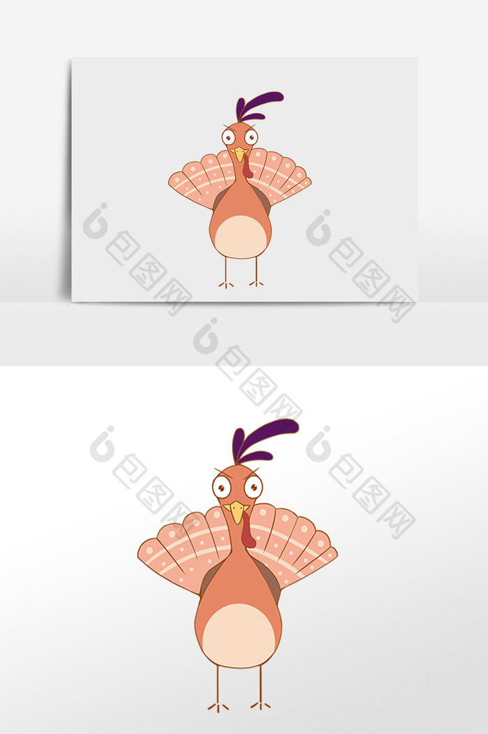 感恩节来了感恩节火鸡插画图片图片