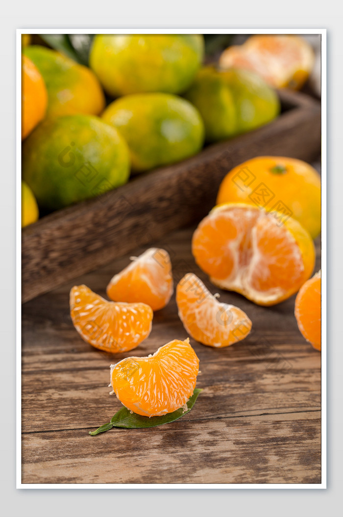 新鲜美食水果橘子摄影图片