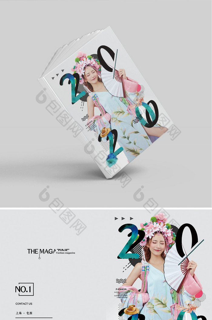 欧美时尚高端2020人物杂志封面