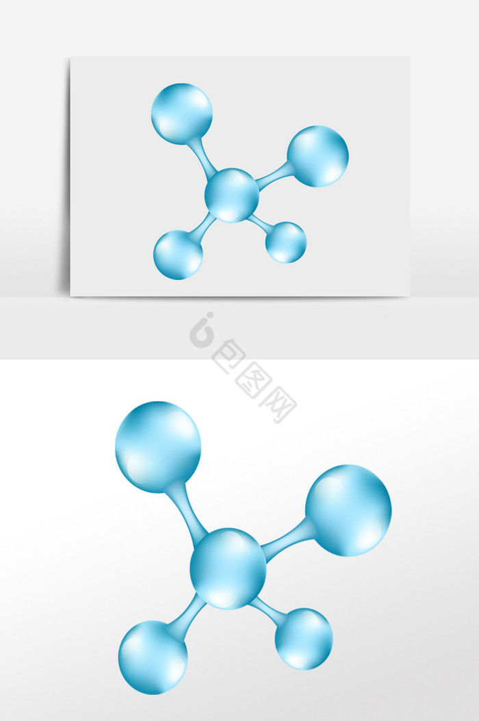 科技分子结构式图片