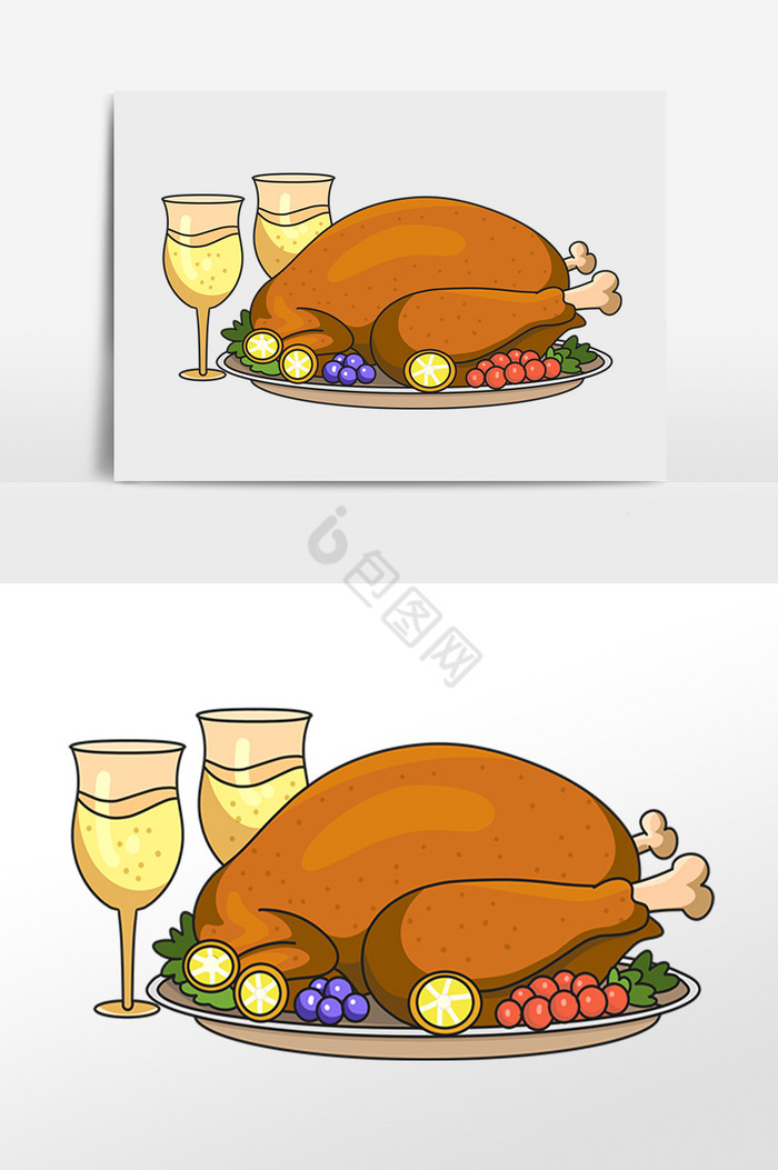 感恩节食物火鸡图片