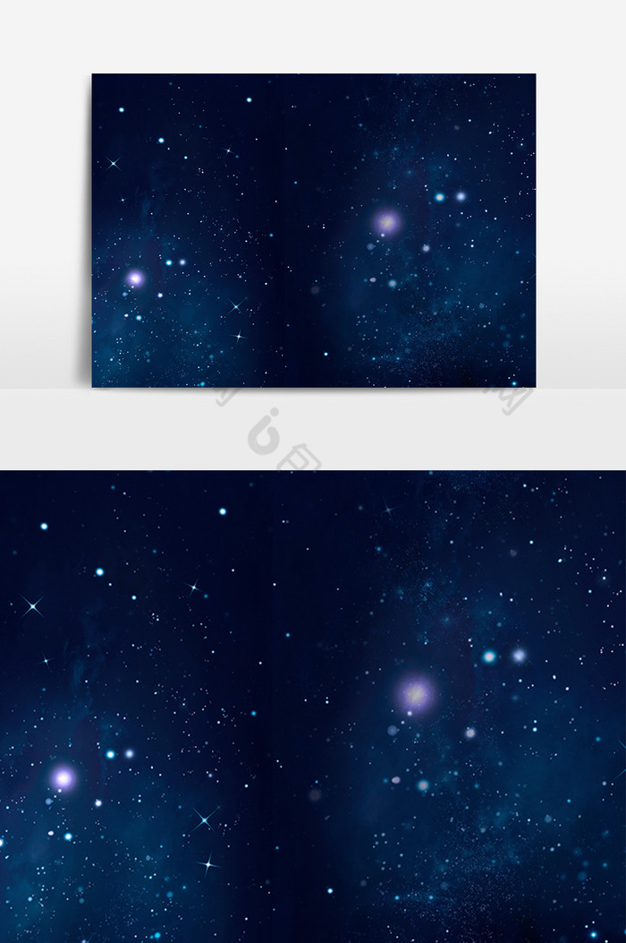夜空星云星星插画图片图片