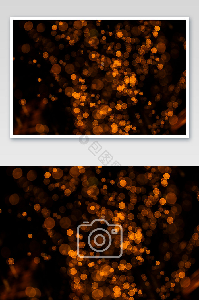 橘黄光斑素材摄影图片