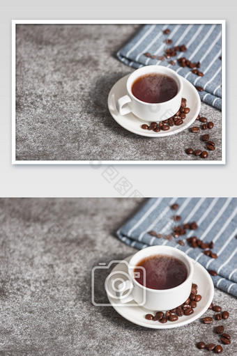 温暖咖啡热气布景素材图片