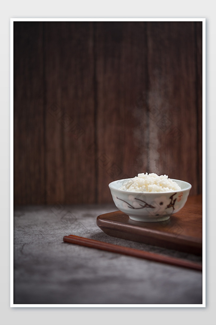 一碗东北珍珠大米饭图片图片