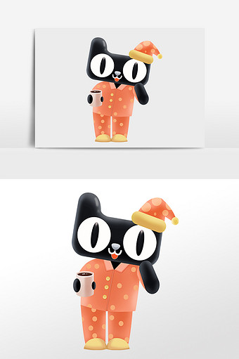 天猫睡衣创意购物狂欢可爱