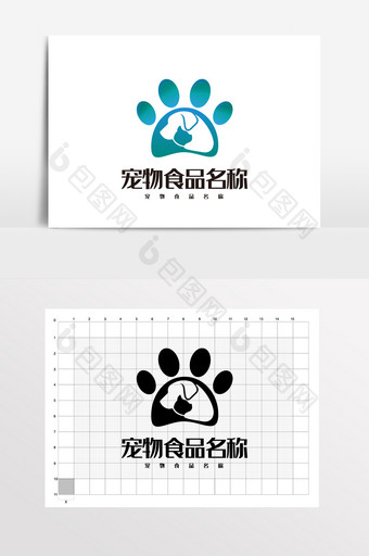 宠物食品 LOGO标志VI图片