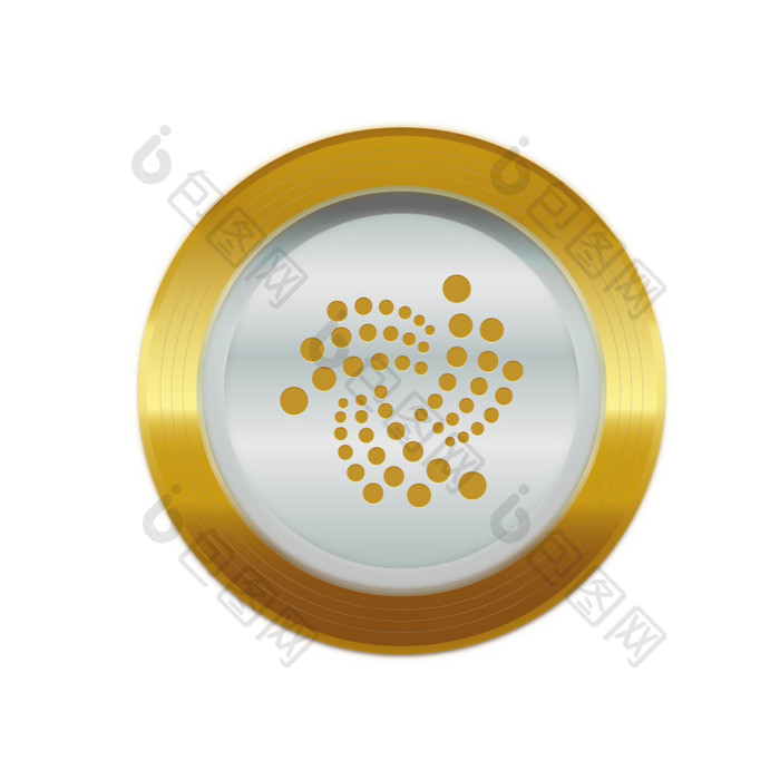 金色质感手机APP电商金币图标