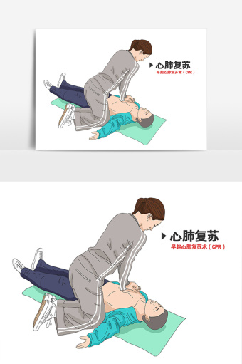 医疗护理心肺复苏急救情景图片下载