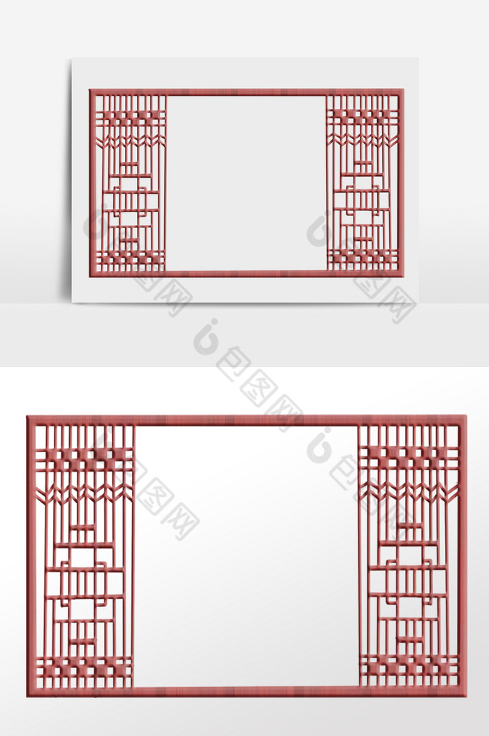 古风中式窗户窗框图片图片