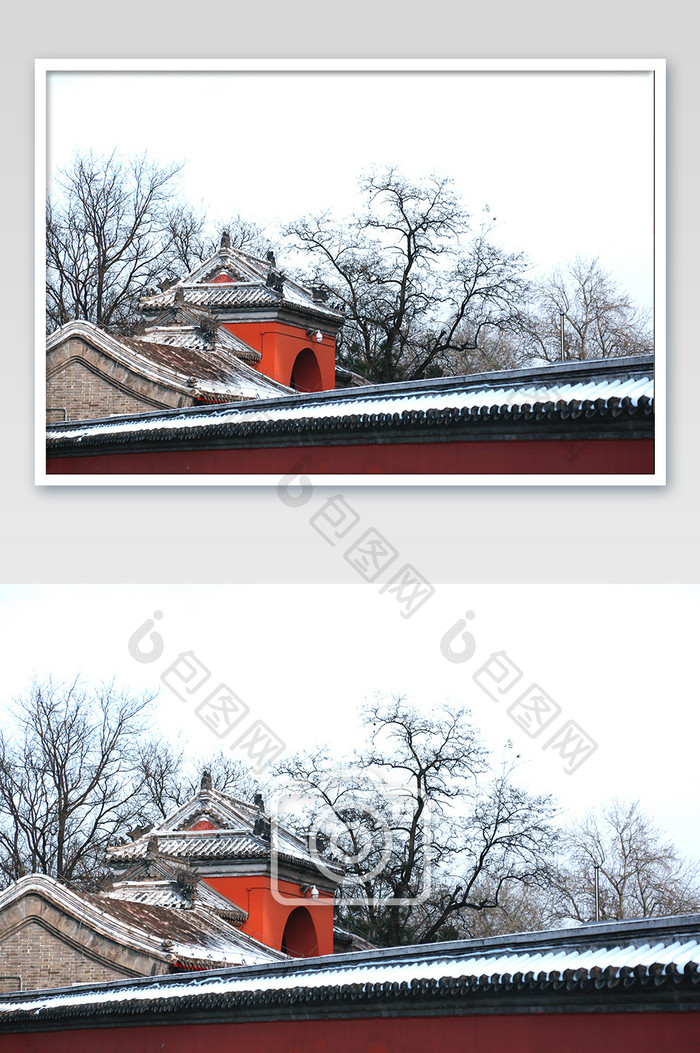 冬季中国风雪景高清摄影图