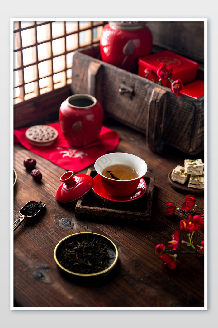 茶具中国风摄影图片图片