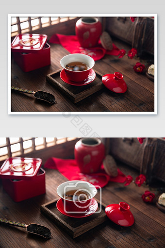 中国茶中国风茶具摄影图片