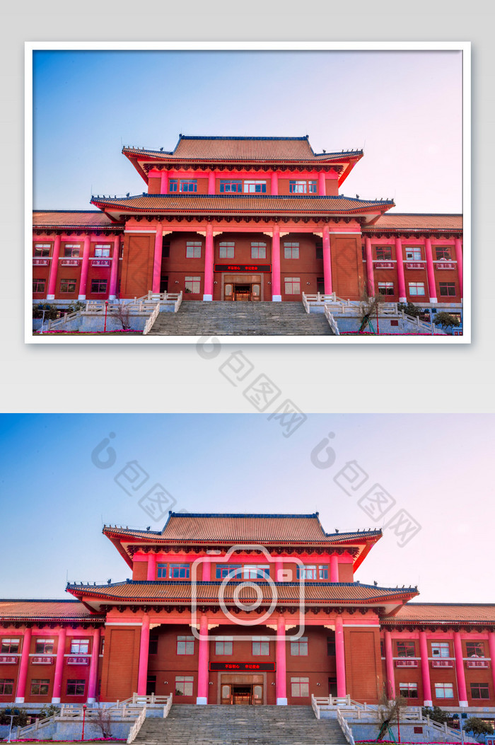 中国元素南医大古建筑办公室图片图片