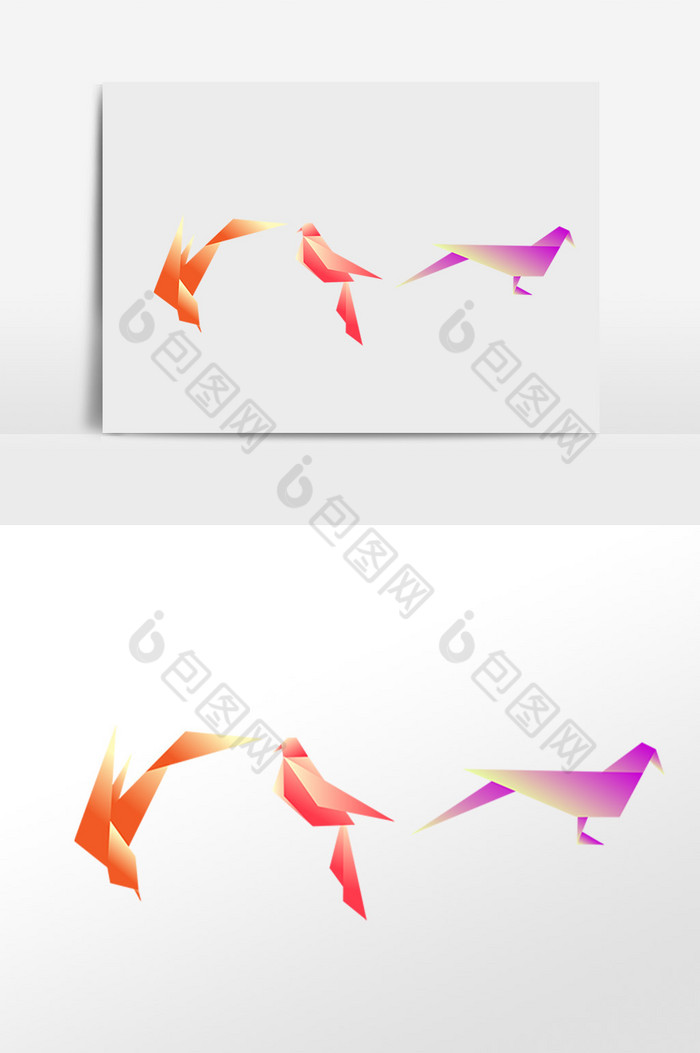 折纸纸艺折纸鸟纸鹤图片图片