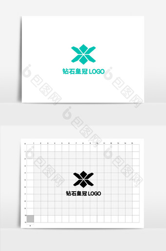 钻石皇冠LOGO图片