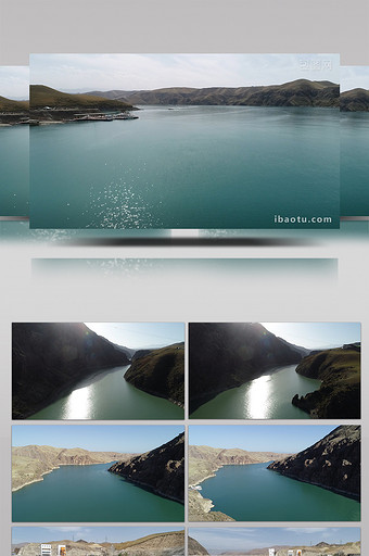 VLOG新疆喀拉峻景区航拍视频素材图片