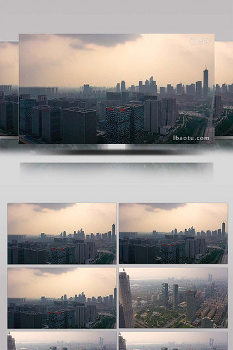 vlog航拍南京新地标阿里巴巴工业园区图片