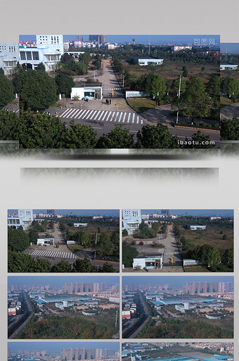 航拍长沙百威啤酒湖南有限公司工业园图片