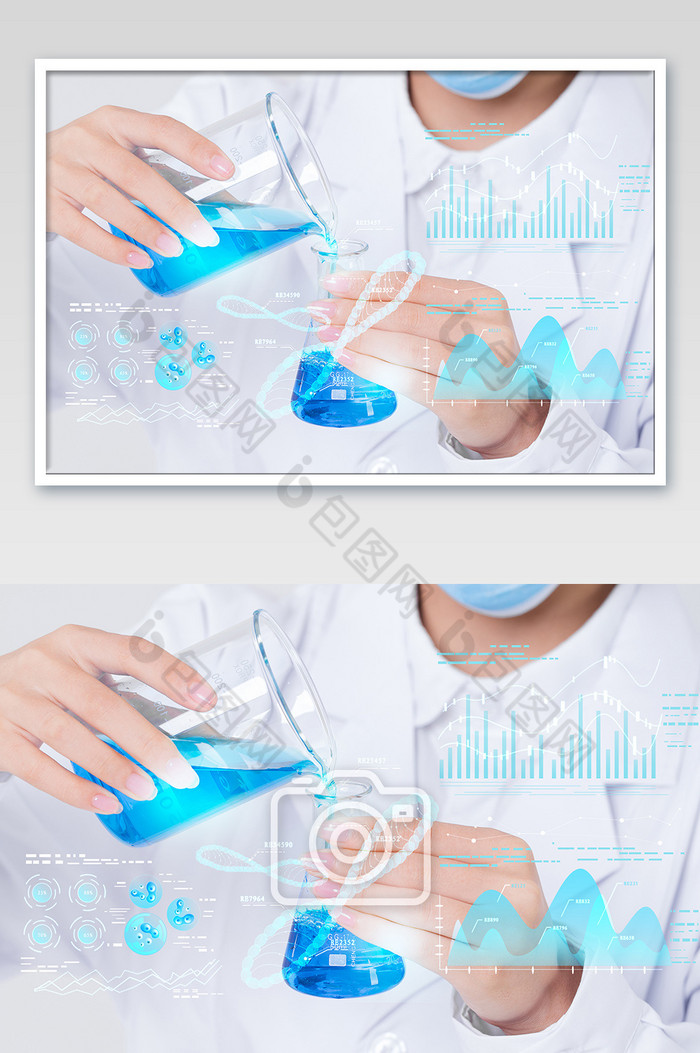 医学科技全息数据化实验室图片图片