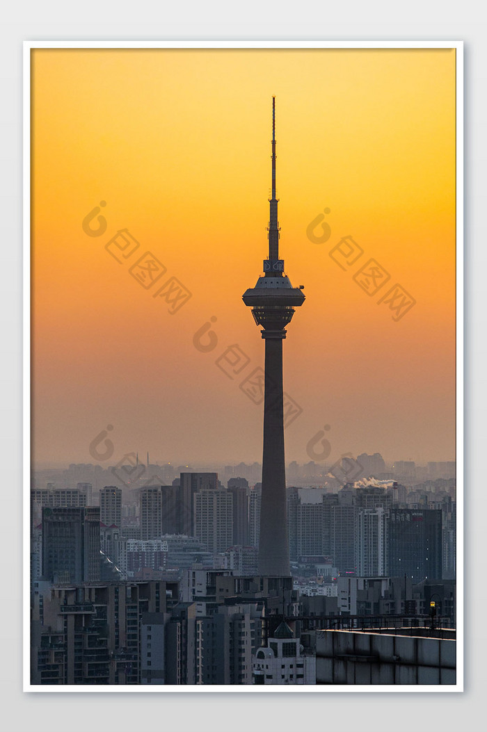 大气都市建筑天津塔摄影图