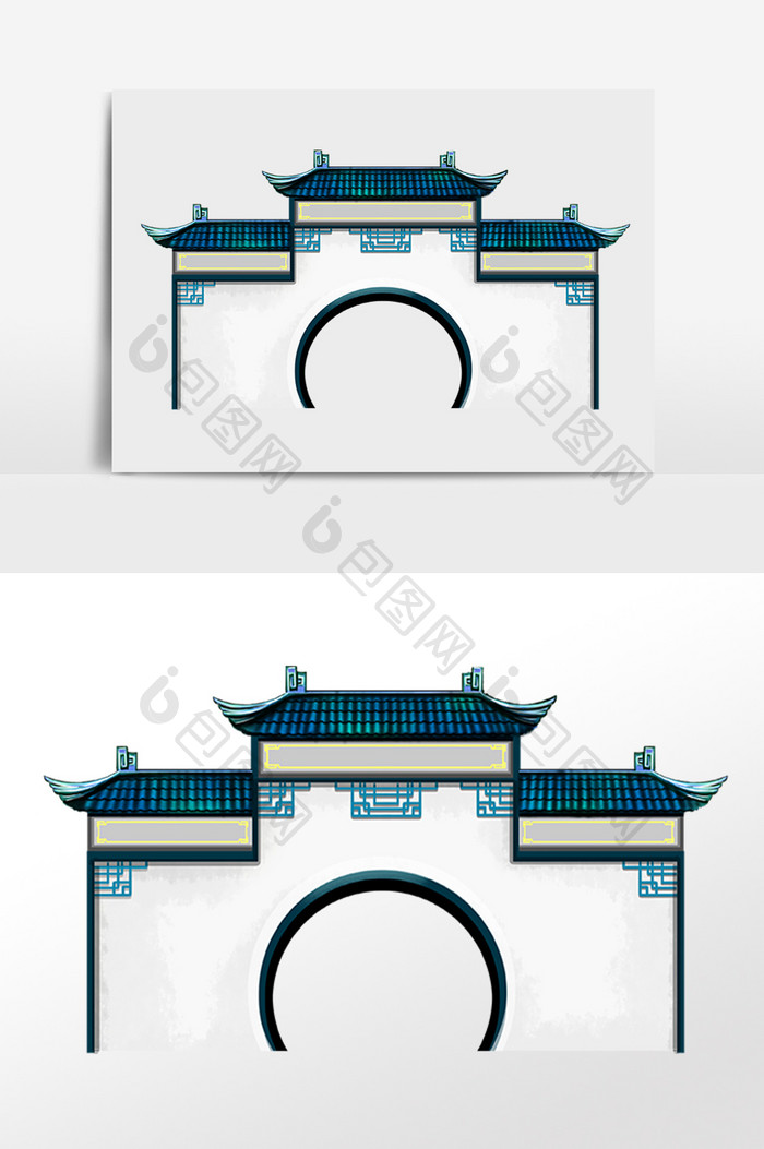 房檐屋顶屋檐院墙建筑