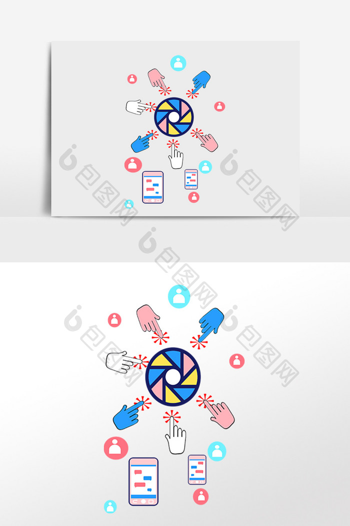 微信朋友圈手机界面