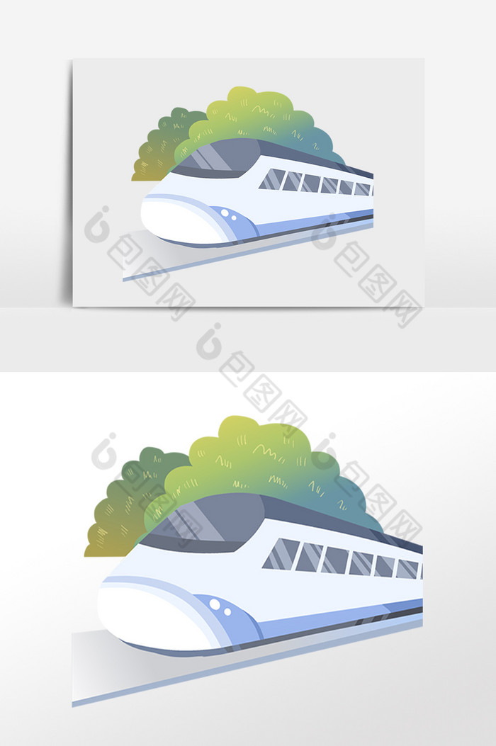 高速列车和谐号动车高铁图片图片