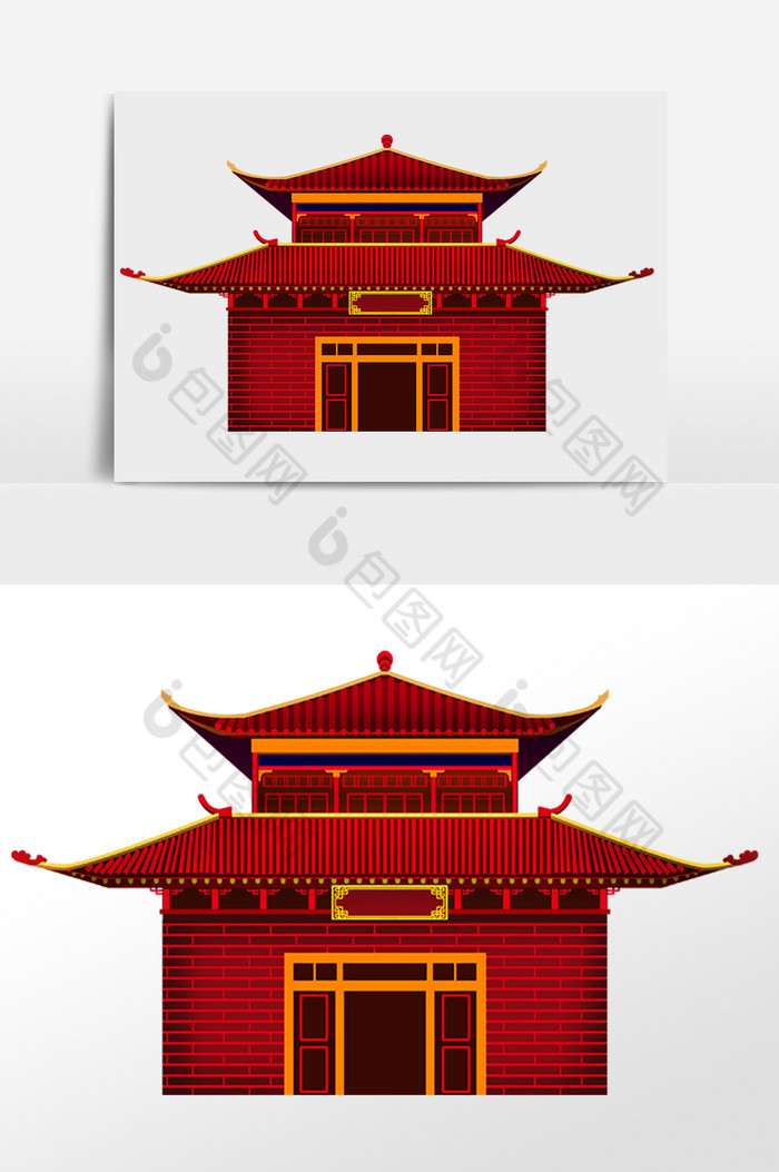 中式大门中式建筑图片图片