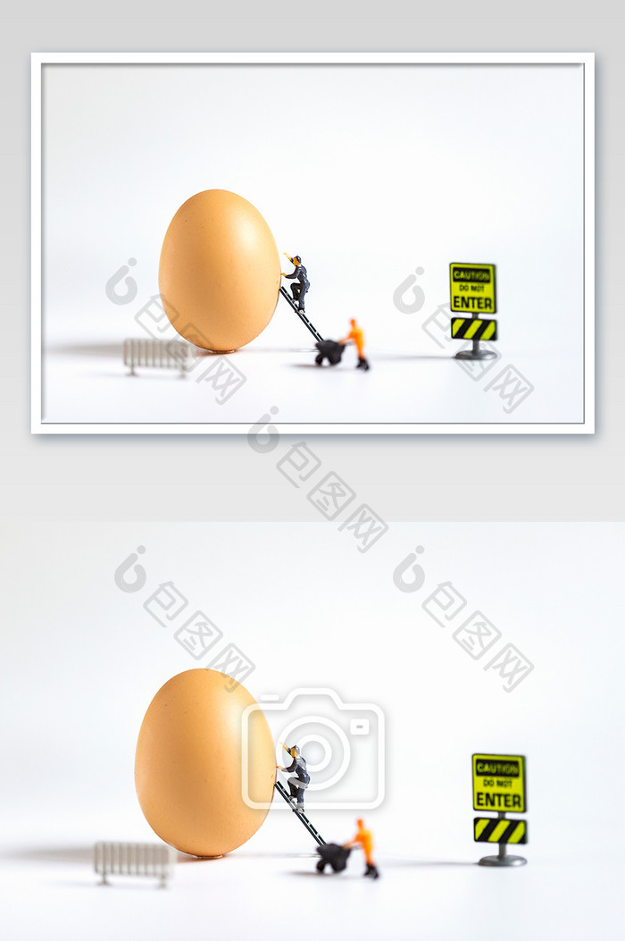 鸡蛋创意高级修复高级修理海报