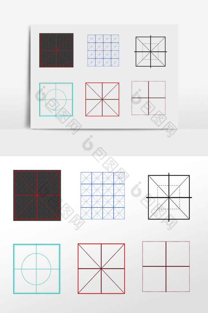 田字格方格米字格