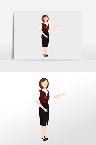 接待前台酒店接待员