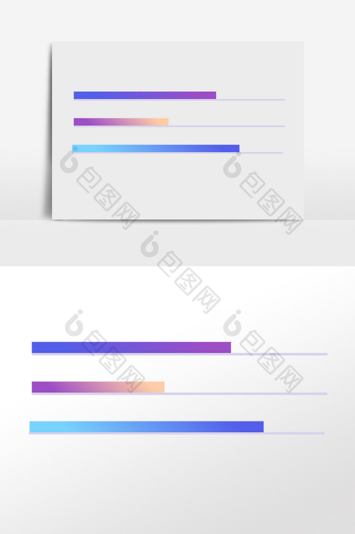 互联网渐变数据数据图