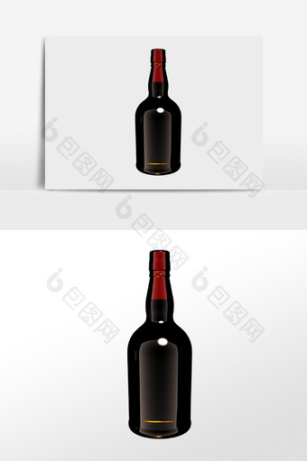 酒文化洋酒酒瓶玻璃图片