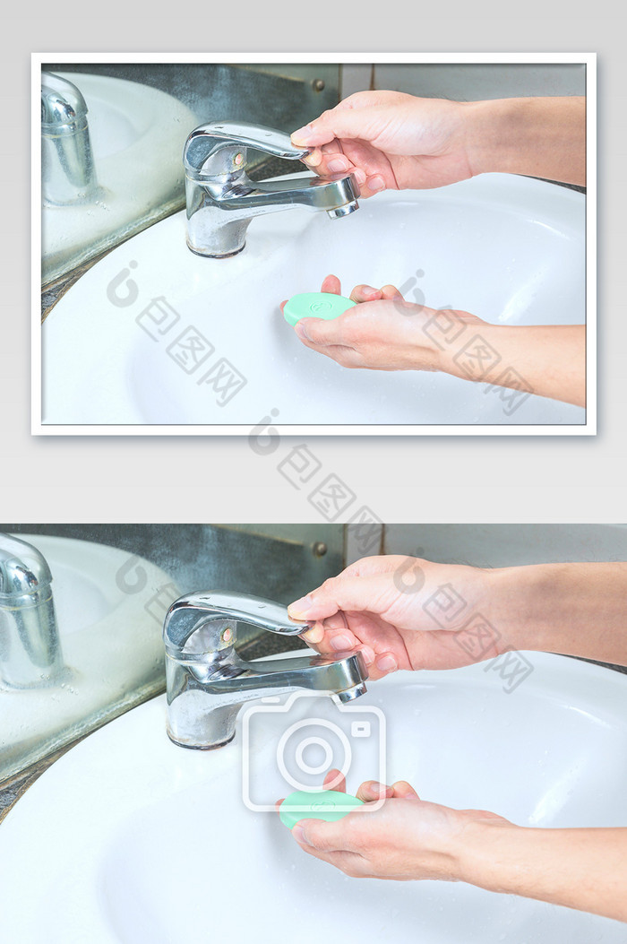 抗击肺炎倡议公益宣传洗手图片图片