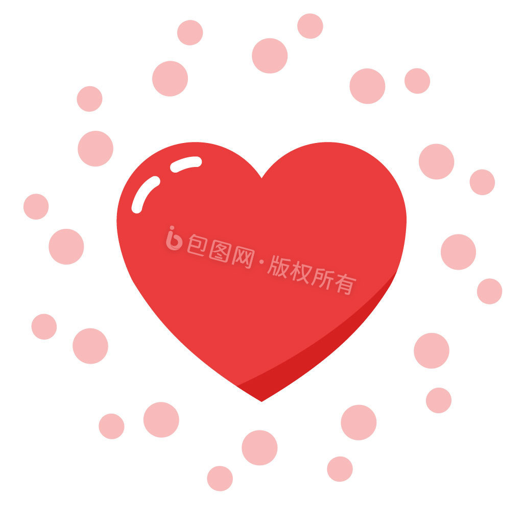 爱心icon动效图标-爱心icon动效图标设计图片-包图网