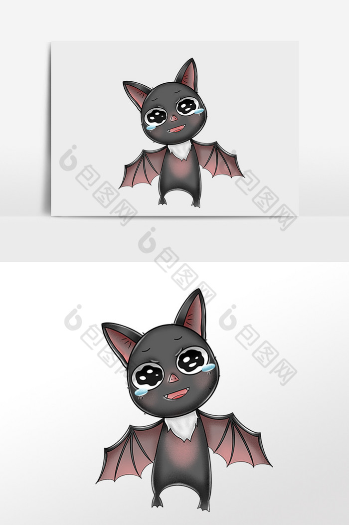 动物蝙蝠插画图片图片