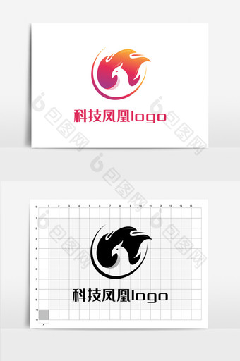 科技凤凰logo