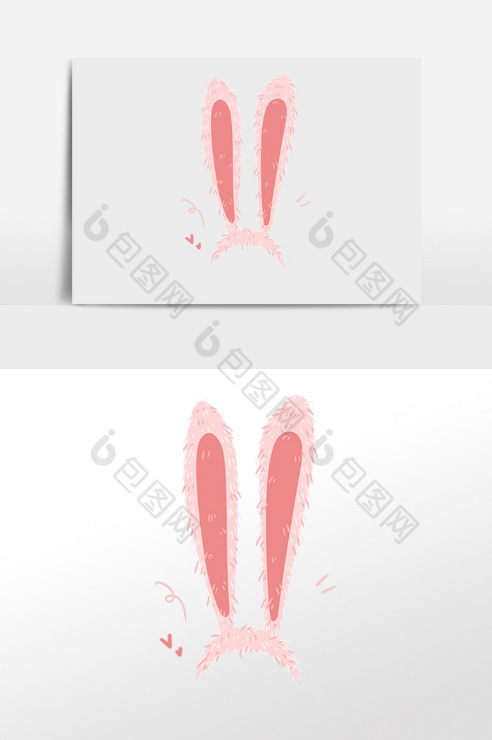 兔耳朵小兔子耳朵图片图片