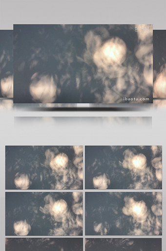 北京树影婆娑阳光照射水面树叶投影剪影素材图片