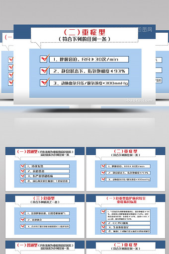 简洁冠状病毒人体临床症状及治愈pr模板图片